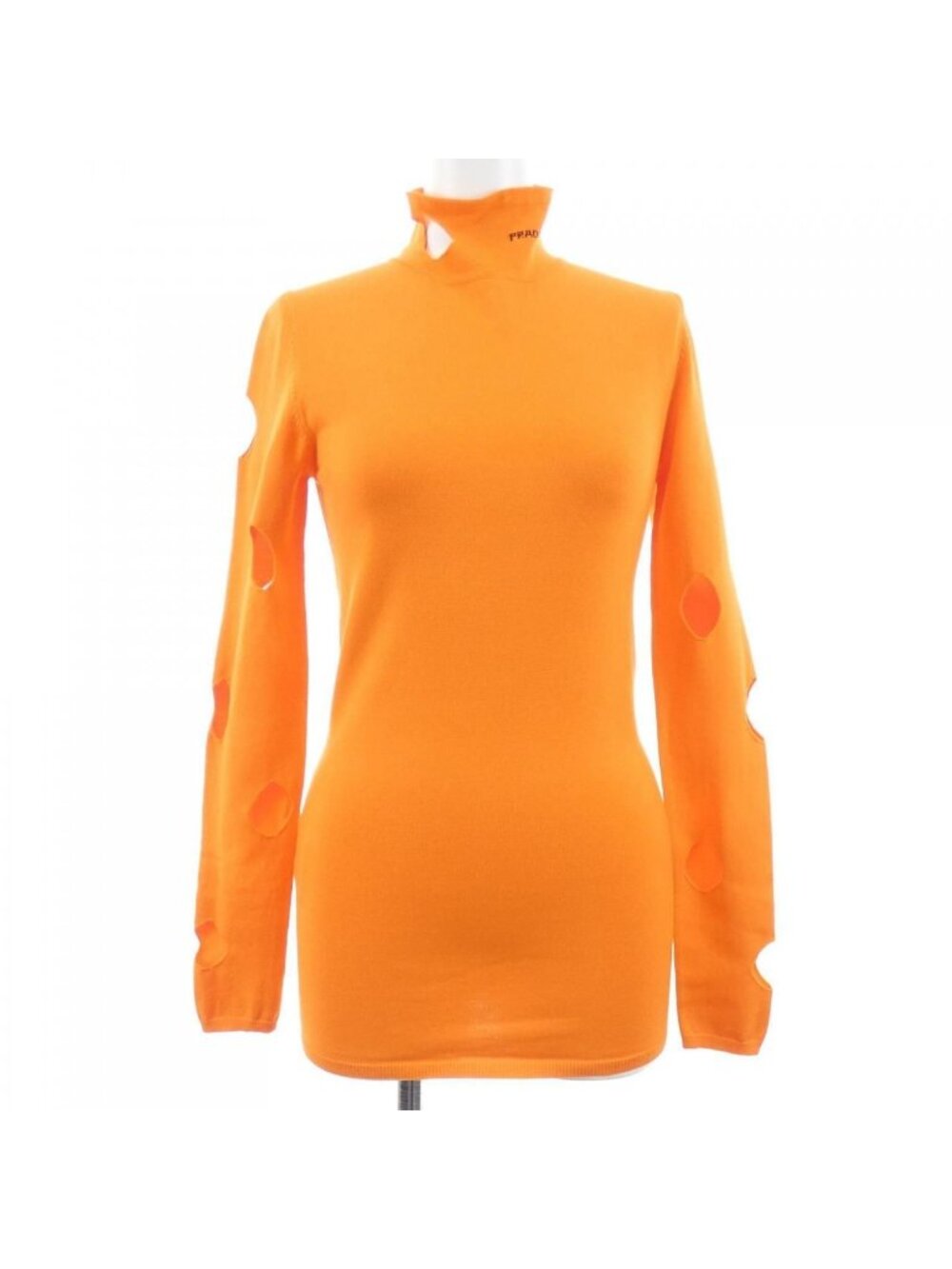 Prada Knit Sweater Orange